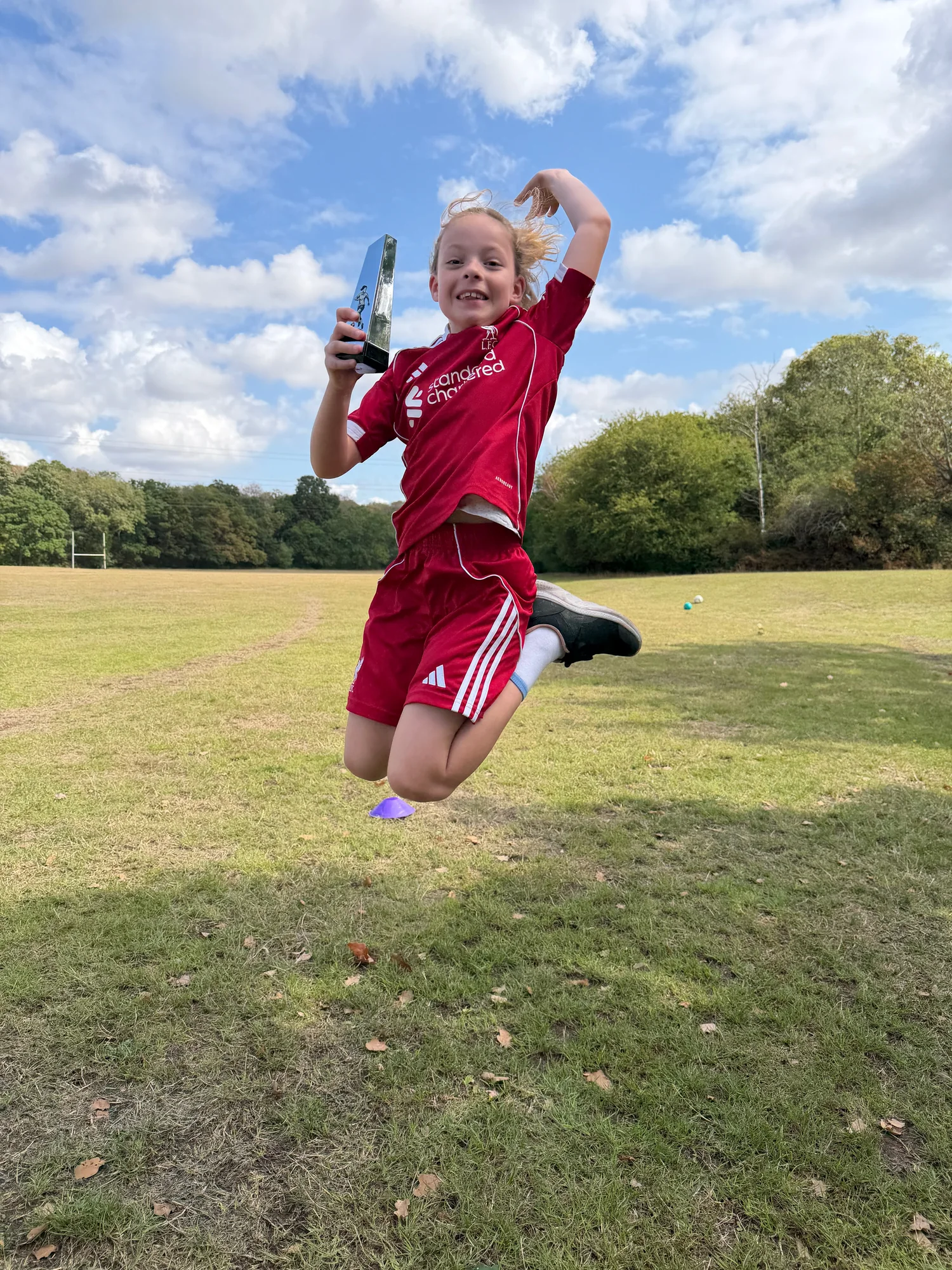 An approved Football Frenzy photograph